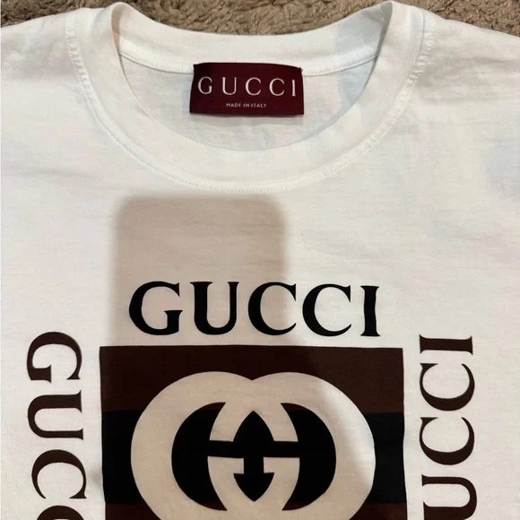 LIKE NEW‼️ WORN ONCE GUCCI T- SHIRT - Picture 4 of 11